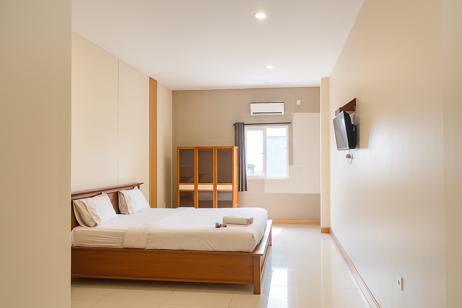 20250815 1146 bright airy bedroom remix 01k2p0ptnee76vb4y4ac1dffqz